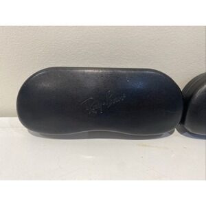 Ray-Ban Glasses Clam Shell Hard Case Eyeglasses Sunglass Eyewear Case Set Of 2